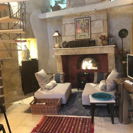 Troglodyte Loft 2 Apartment Thore-la-Rochette Luaran gambar