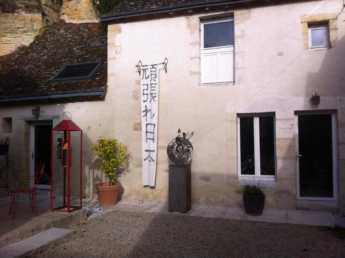 Troglodyte Loft 2 Apartment Thore-la-Rochette Luaran gambar