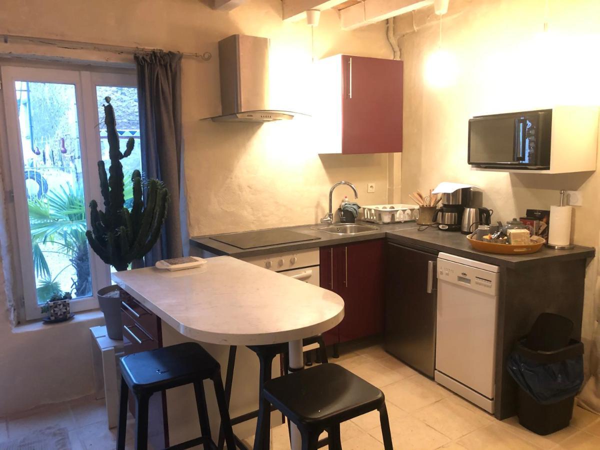 Troglodyte Loft 2 Apartment Thore-la-Rochette Luaran gambar