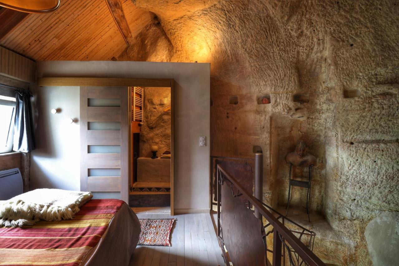 Troglodyte Loft 2 Apartment Thore-la-Rochette Luaran gambar